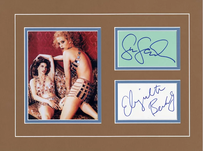 Showgirls autograph