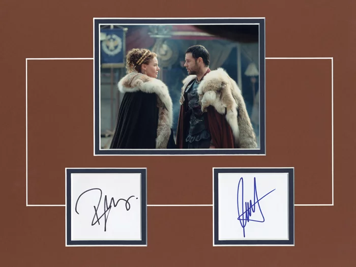 Gladiator autograph