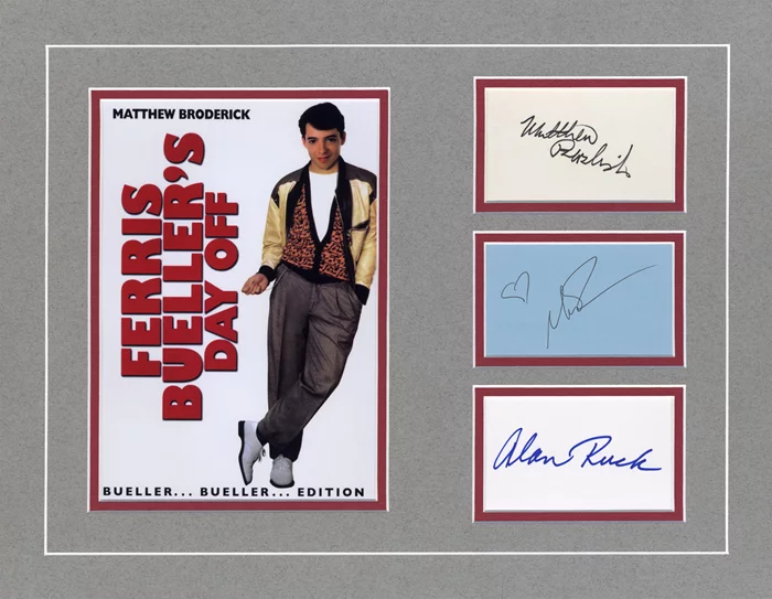 Ferris Bueller's Day Off autograph