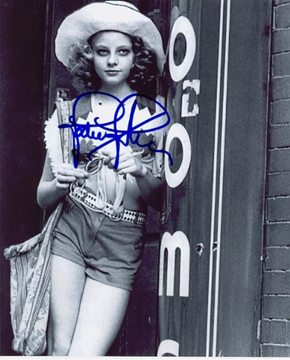 Jodie Foster autograph