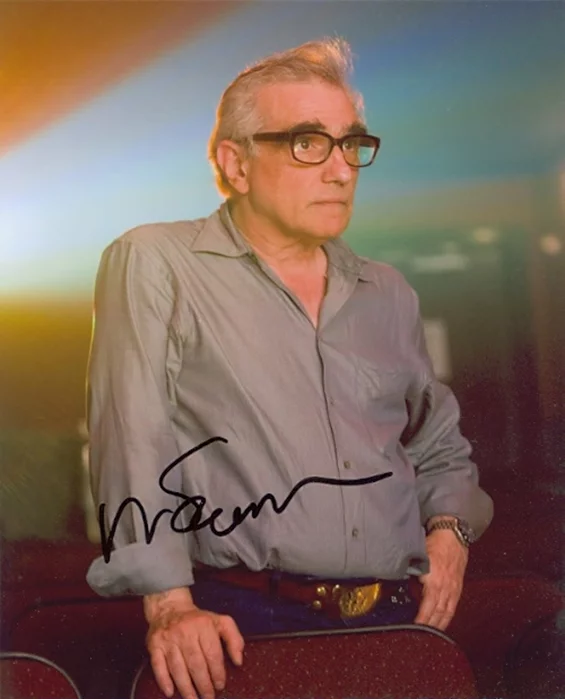 Martin Scorsese autograph