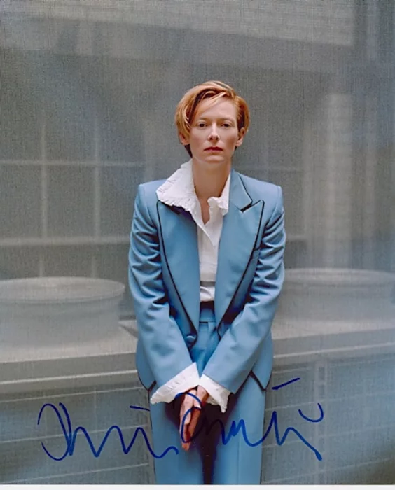 Tilda Swinton autograph
