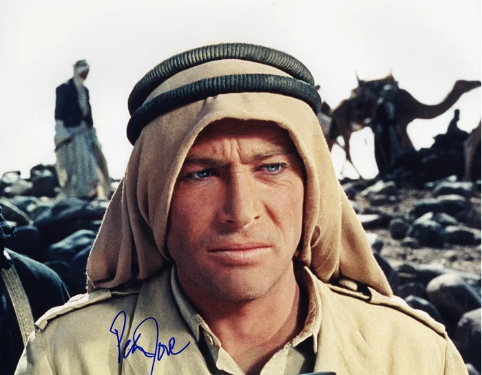 Peter O'Toole autograph
