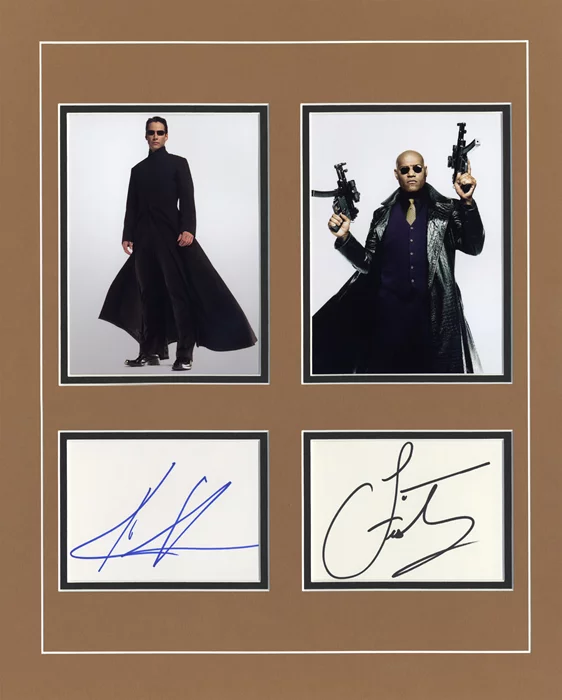 The Matrix autograph
