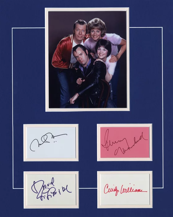 Laverne & Shirley autograph