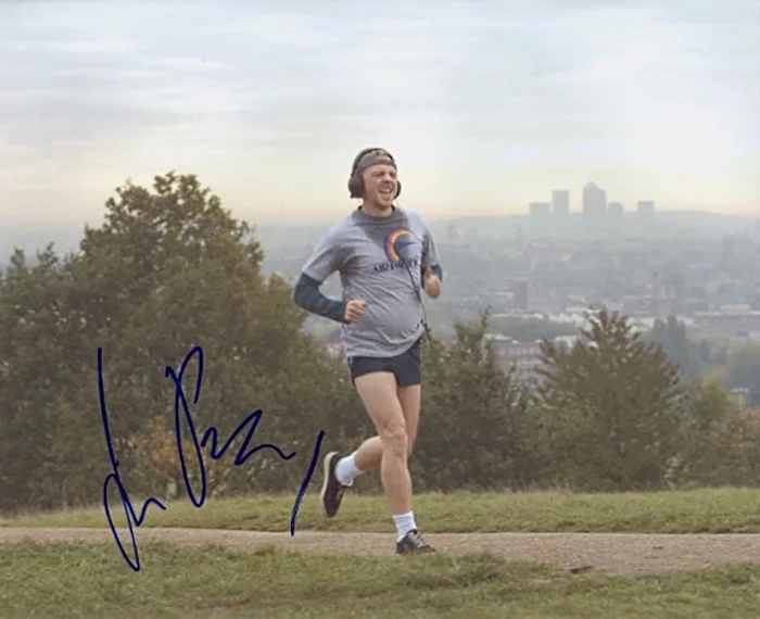 Simon Pegg autograph