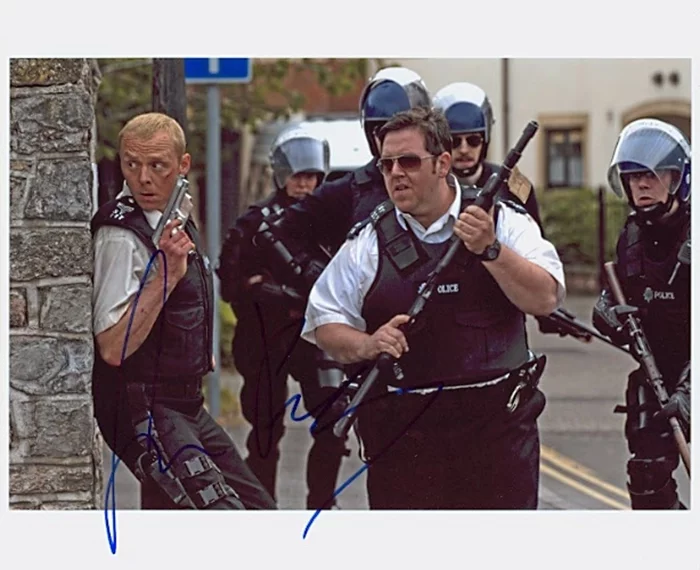Simon Pegg autograph