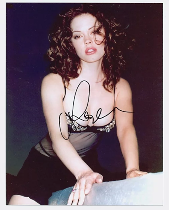 Rose McGowan autograph