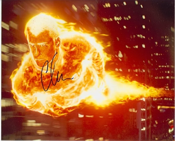 Chris Evans autograph