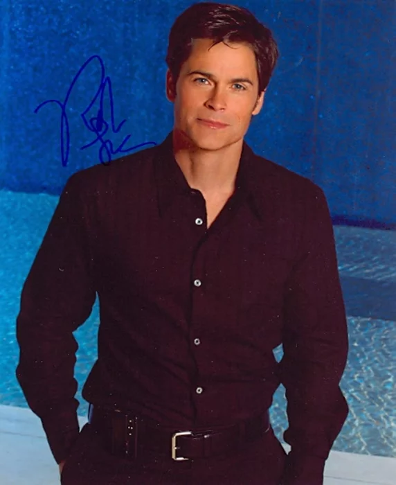 Rob Lowe autograph