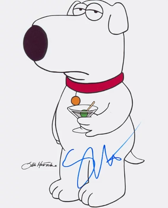 Seth MacFarlane autograph