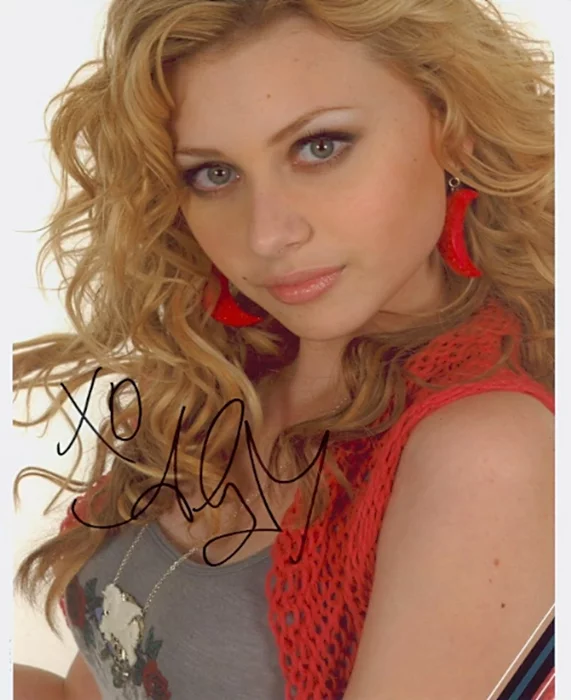 Aly Michalka autograph