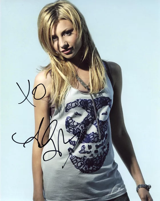 Aly Michalka autograph