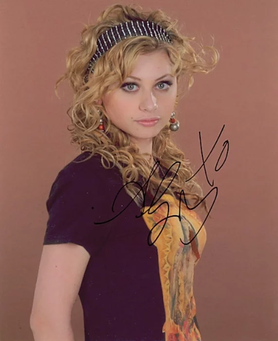 Aly Michalka autograph