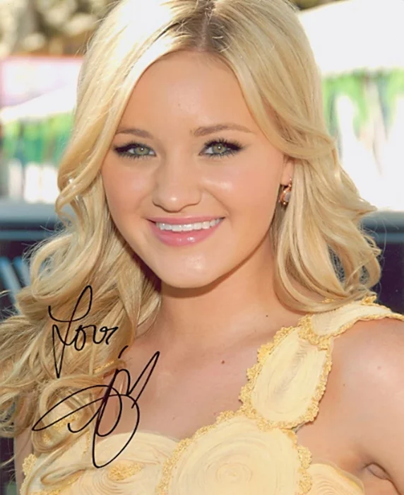 AJ Michalka autograph