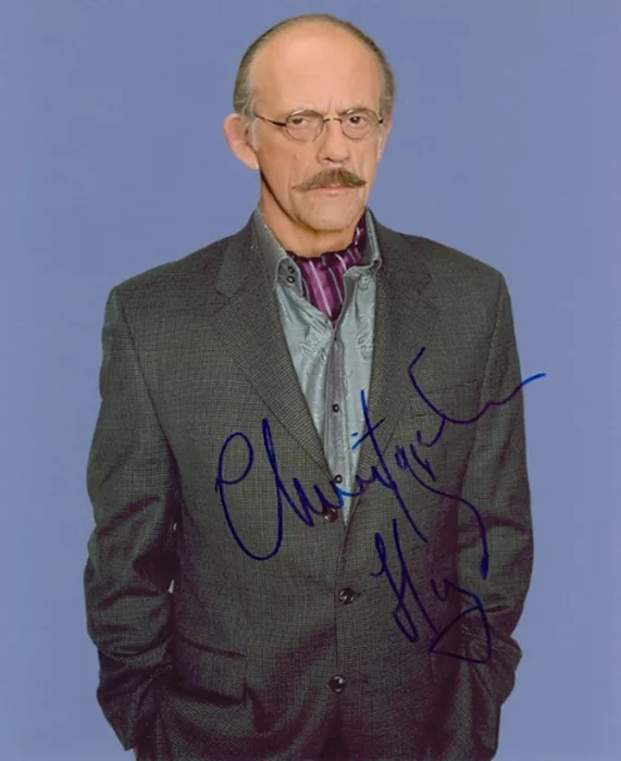 Christopher Lloyd autograph