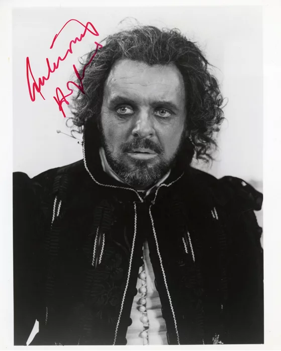 Anthony Hopkins autograph