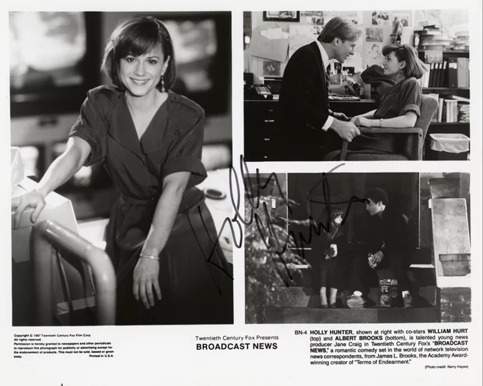 Holly Hunter autograph