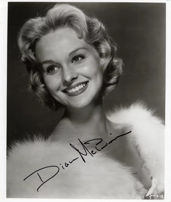 Diane McBain autograph