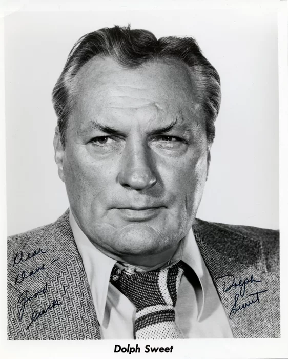 Dolph Sweet autograph