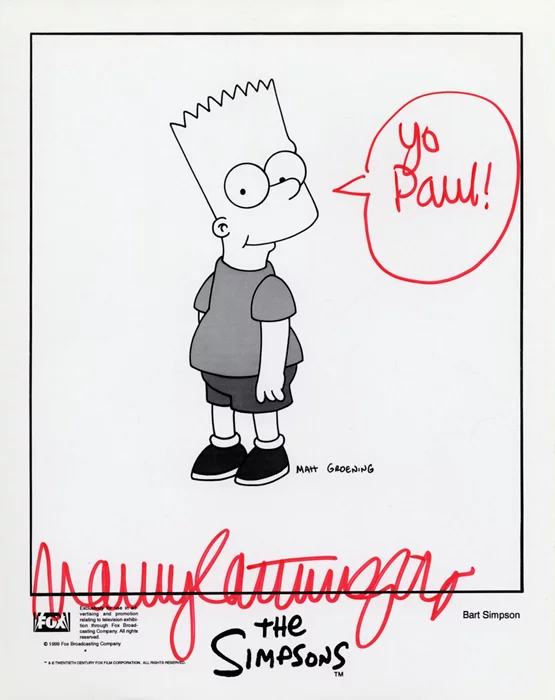 Nancy Cartwright autograph