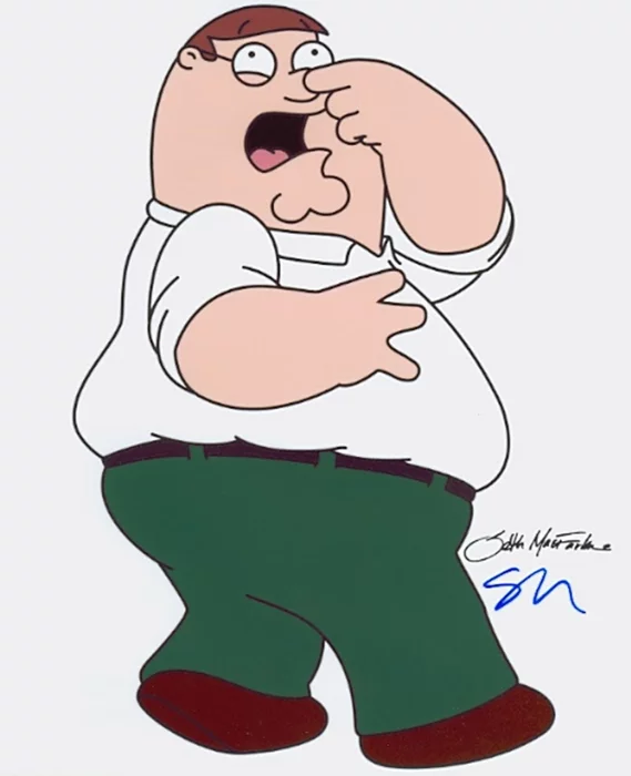 Seth MacFarlane autograph
