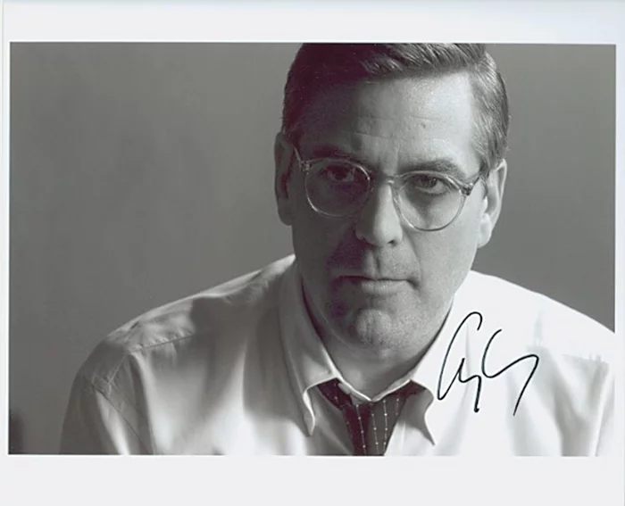 George Clooney autograph
