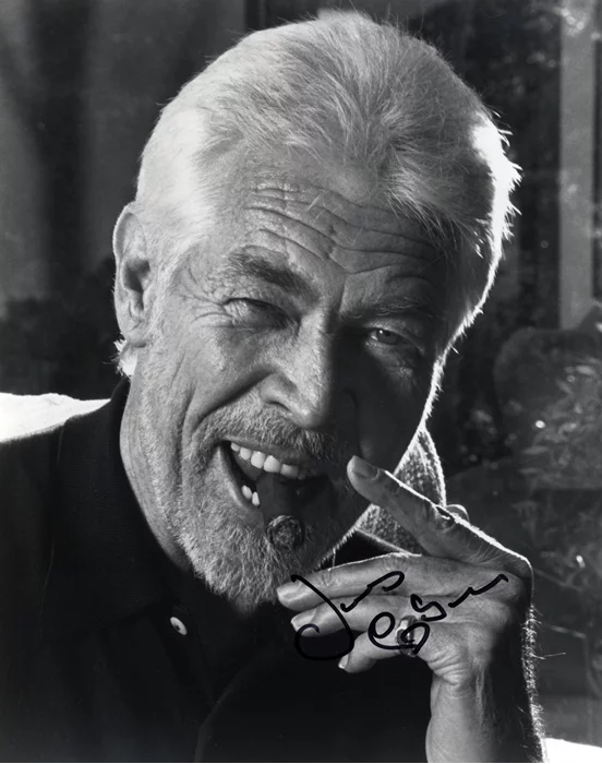 James Coburn autograph