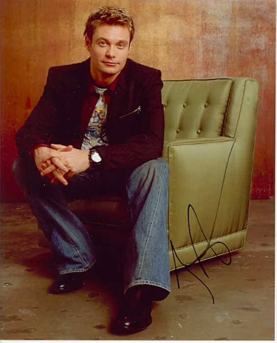 Ryan Seacrest autograph