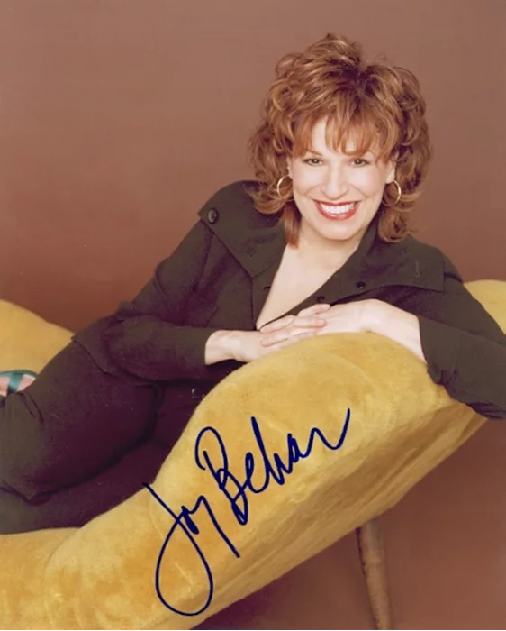 Joy Behar autograph