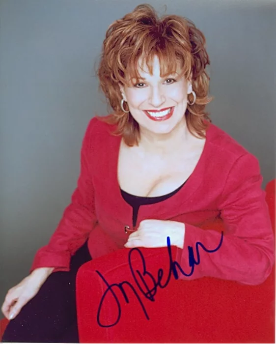 Joy Behar autograph