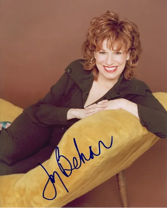 Joy Behar autograph