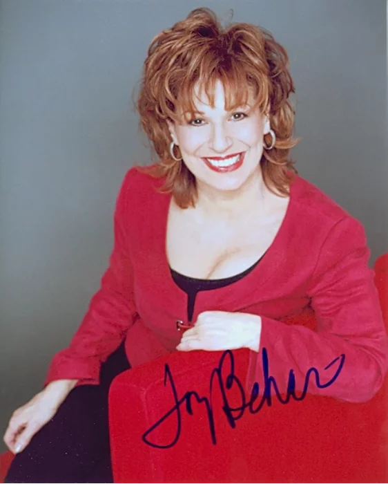 Joy Behar autograph