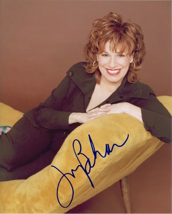 Joy Behar autograph