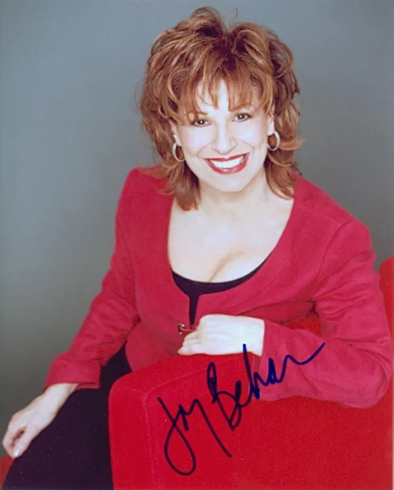 Joy Behar autograph