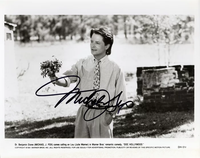 Michael J. Fox autograph