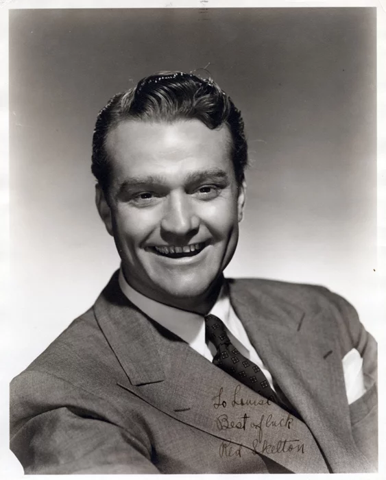 Red Skelton autograph
