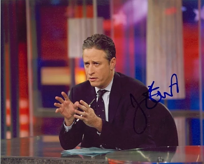 Jon Stewart autograph