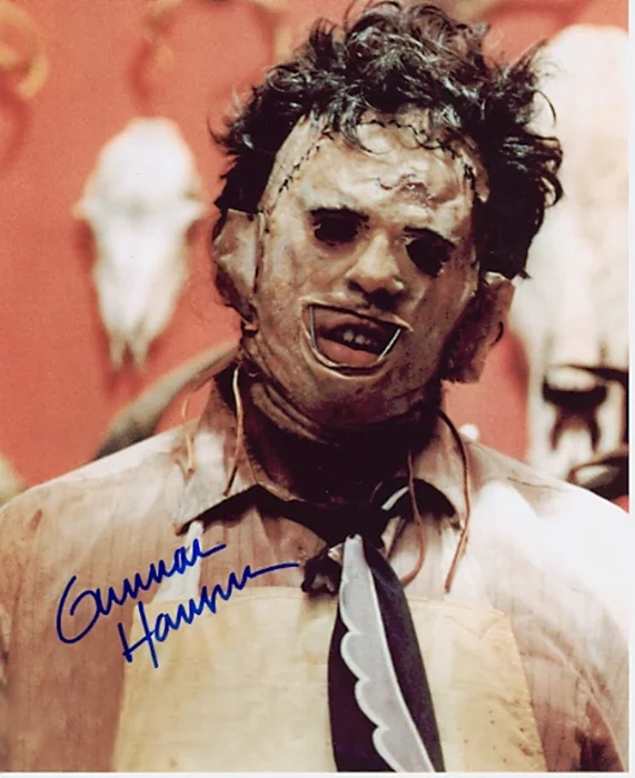 Gunnar Hansen autograph