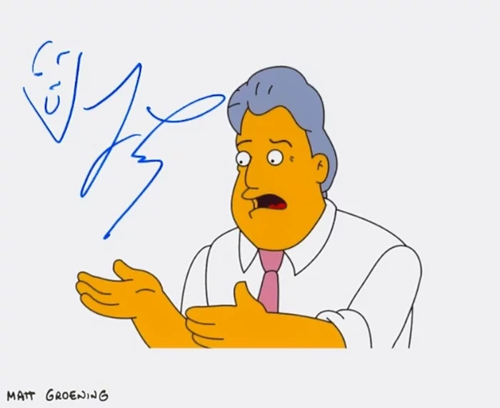 Jay Leno autograph