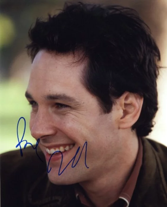 Paul Rudd autograph