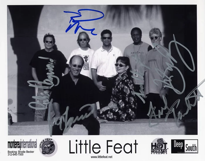Little Feat autograph