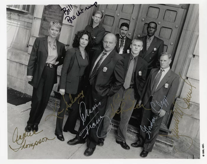 NYPD Blue autograph