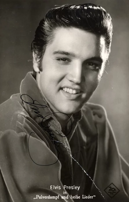 Elvis Presley autograph
