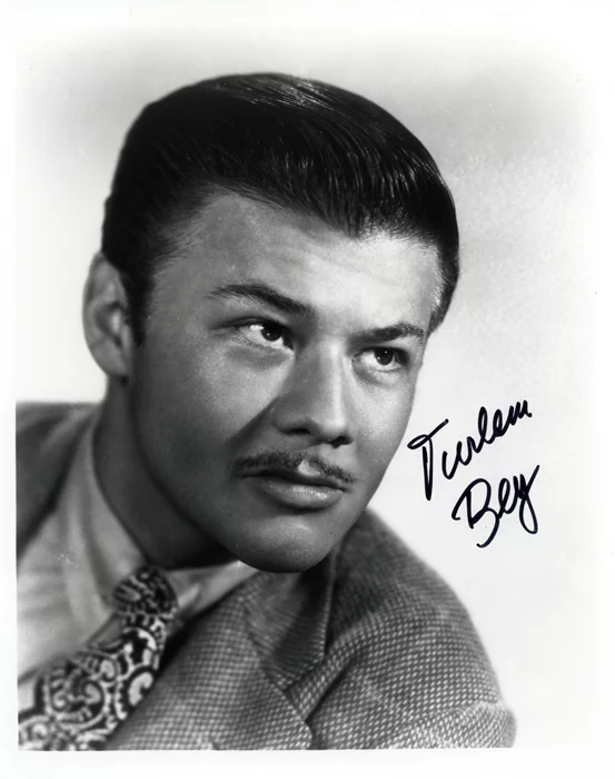 Turhan Bey autograph