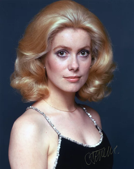 Catherine Deneuve autograph