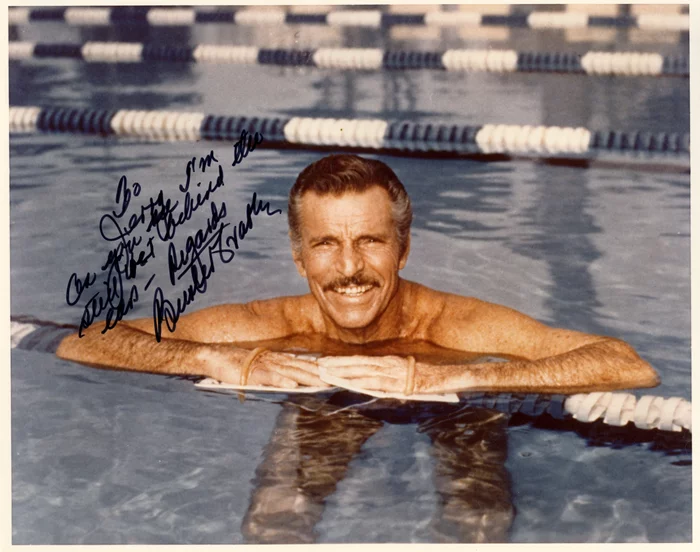 Buster Crabbe autograph