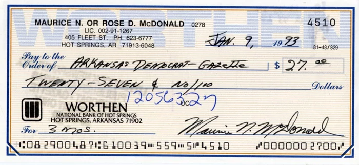 Nick McDonald autograph