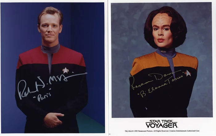 Star Trek: Voyager autograph
