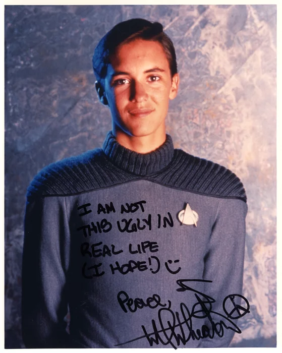 Wil Wheaton autograph